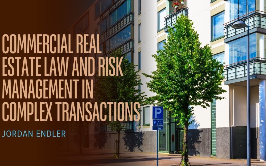 Commercial Real Estate Law and Risk Management in Complex Transactions